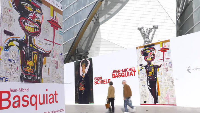 Art news - Expo Basquiat à la fondation Louis...